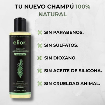 BioSha® | Champú orgánico para el crecimiento del cabello